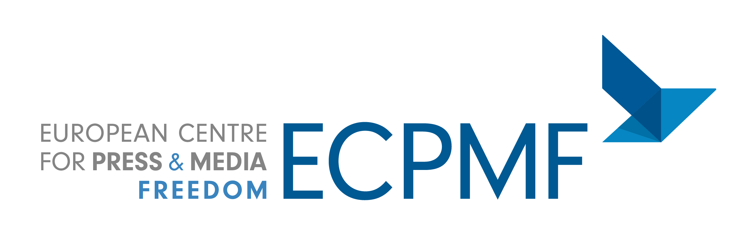 Logo: European Centre for Press and Media Freedom (ECPMF)
