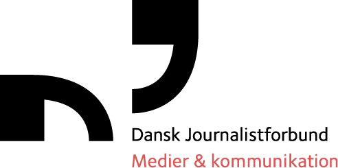 Logo: Dansk Journalistforbund (DJ)