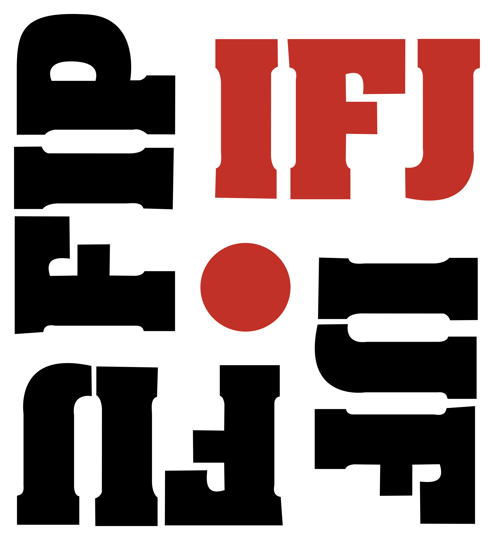 Logo: International Federation of Journalists (IFJ)