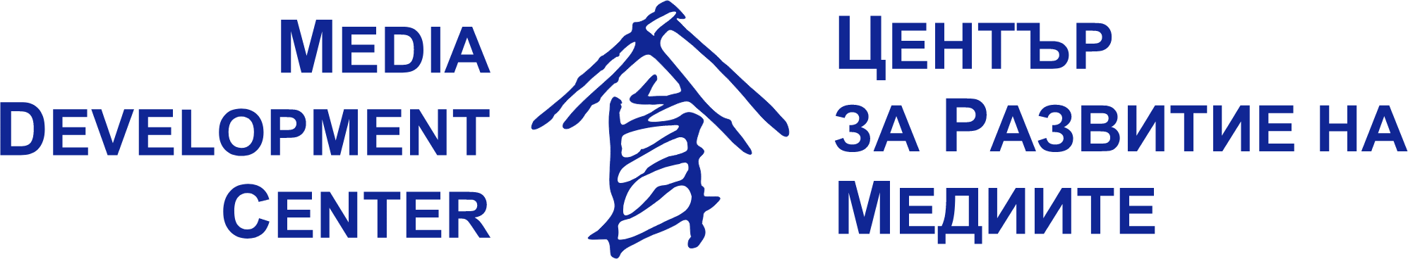 Logo: Media Development Centre (MDC) –  Център за развитие на медиите (ЦРМ)