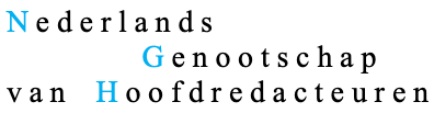 Logo: Nederlands Genootschap van Hoofdredacteuren