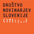 Logo: Slovenian Association Of Journalists / Društvo Novinarjev Slovenije