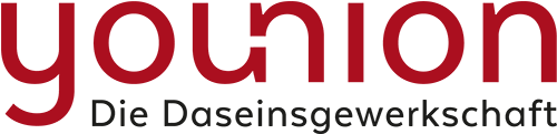 Logo: younion _ Die Daseinsgewerkschaft