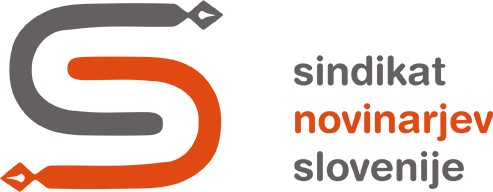 Logo: Sindikat novinarjev Slovenije (SNS)